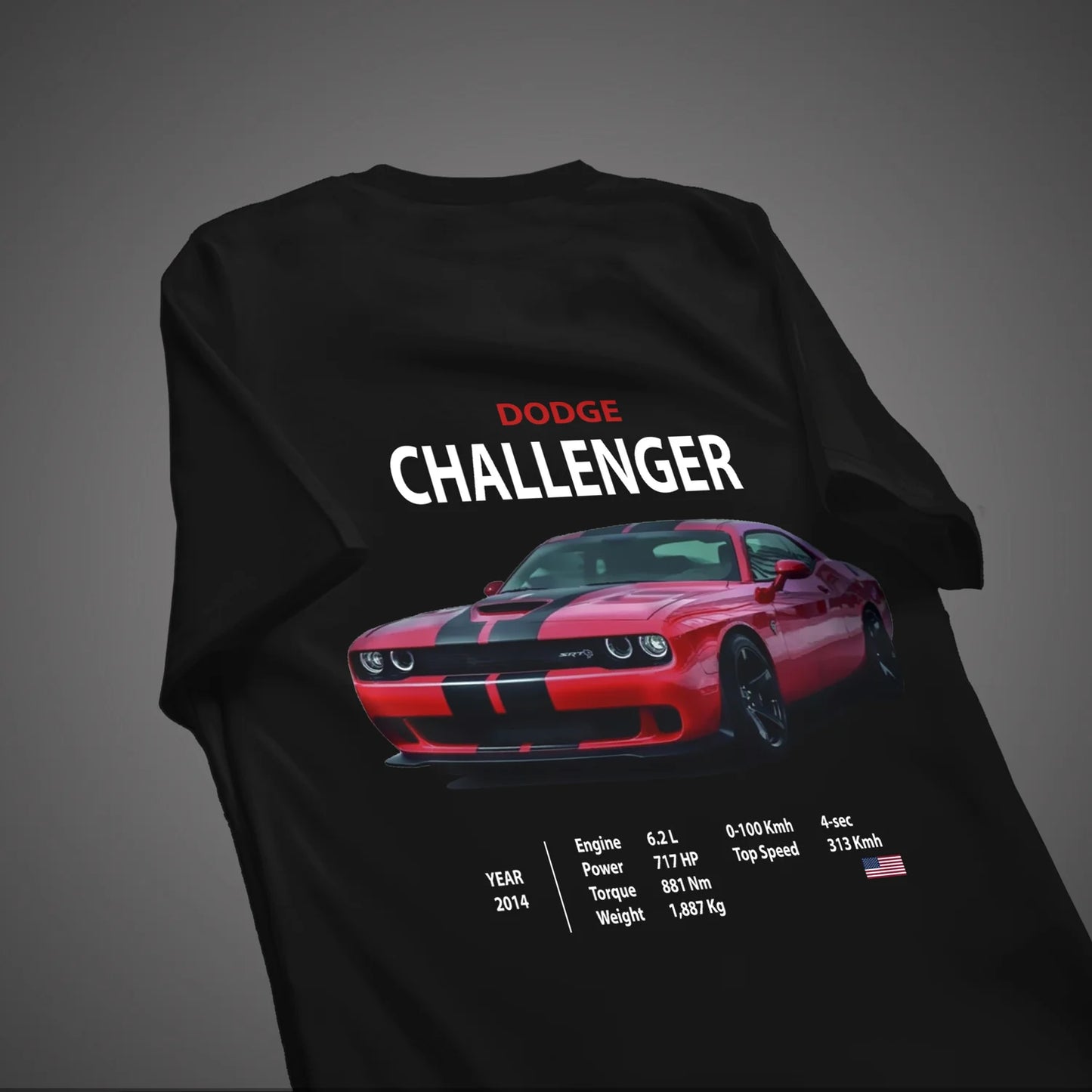 Dodge Black Unisex Tee