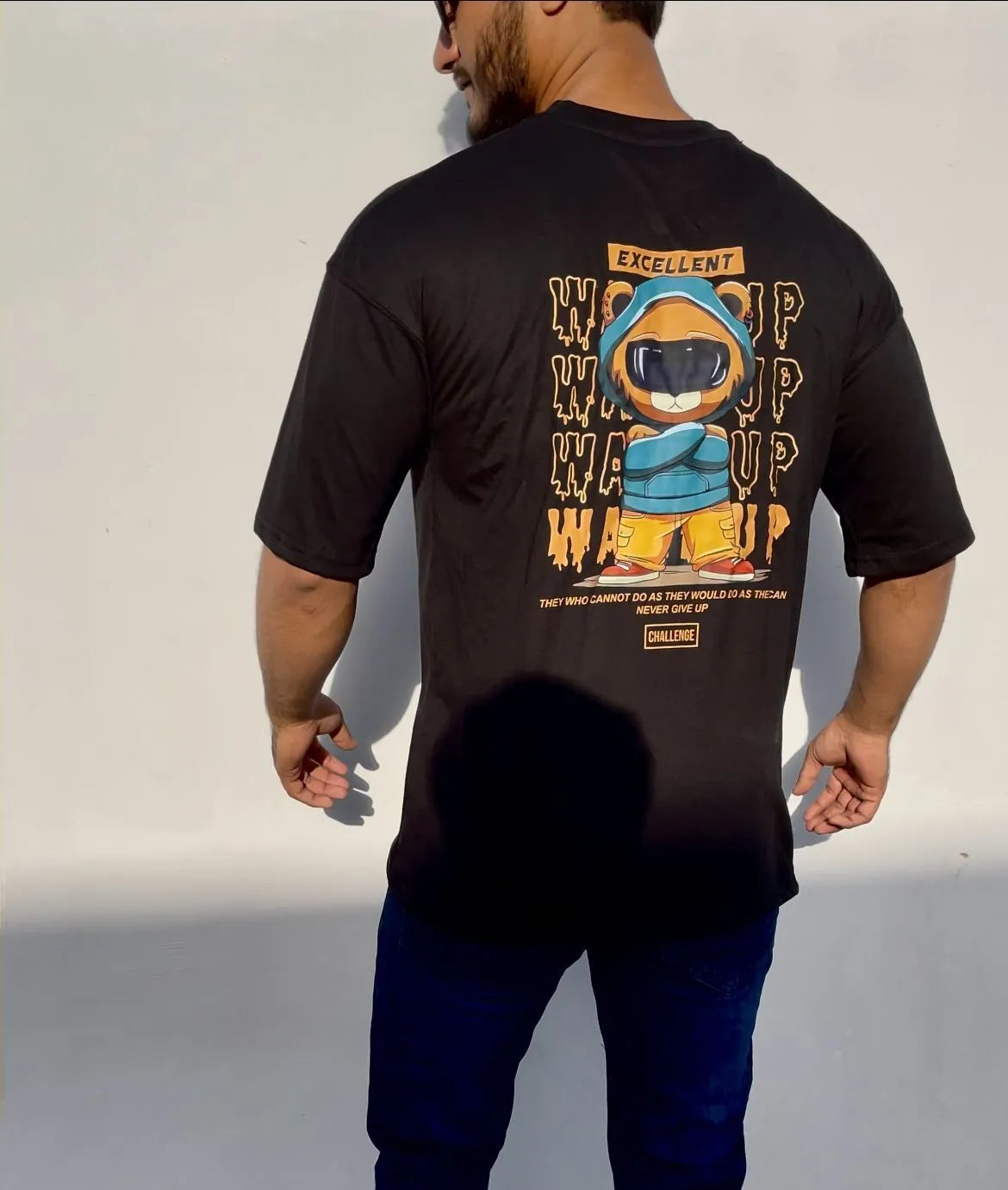 OVERSIZE UNISEX WAKE UP TEE