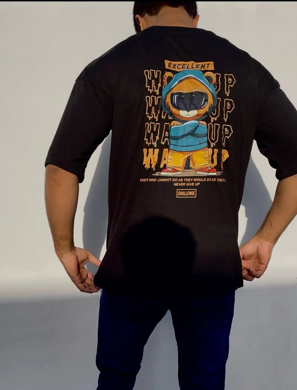 OVERSIZE UNISEX WAKE UP TEE