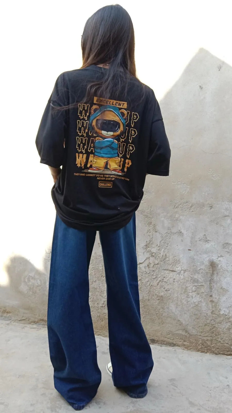 OVERSIZE UNISEX WAKE UP TEE