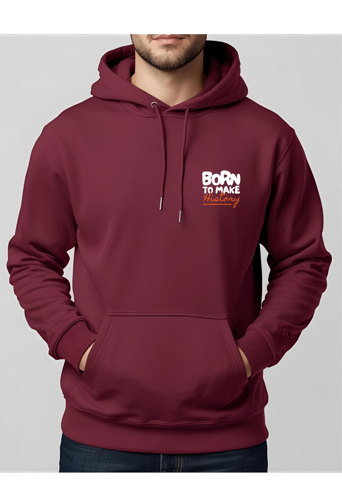 Born To Make printed Hoodie