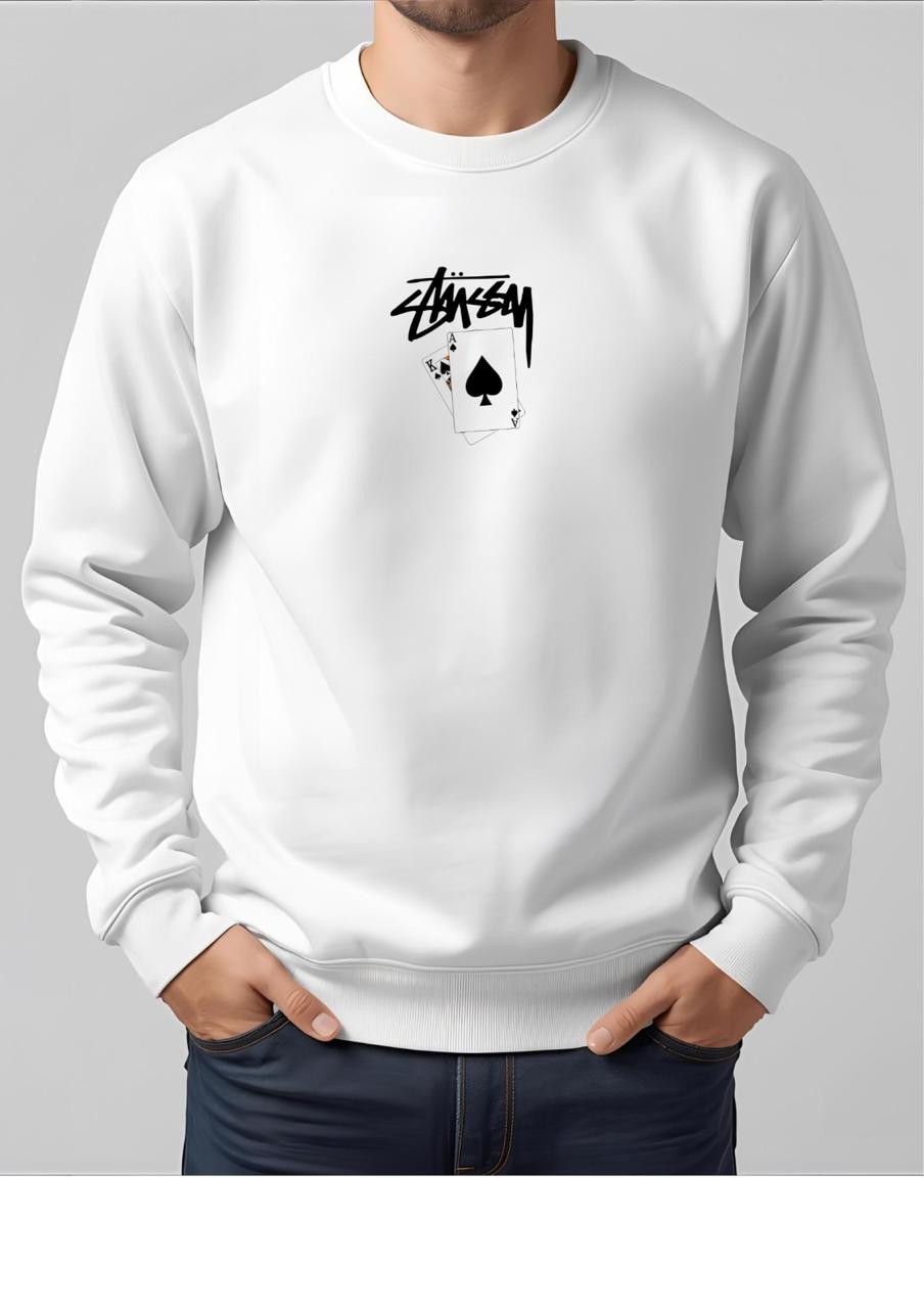 STUSSY Printed Sweatshirt