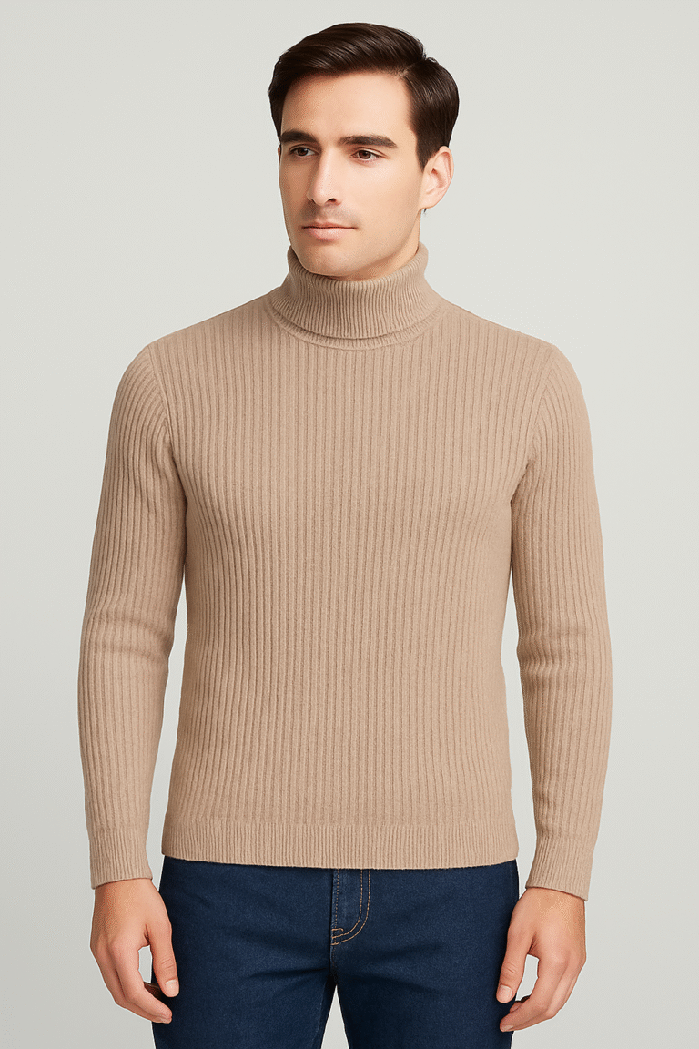 BEIGE HIGHNECK
