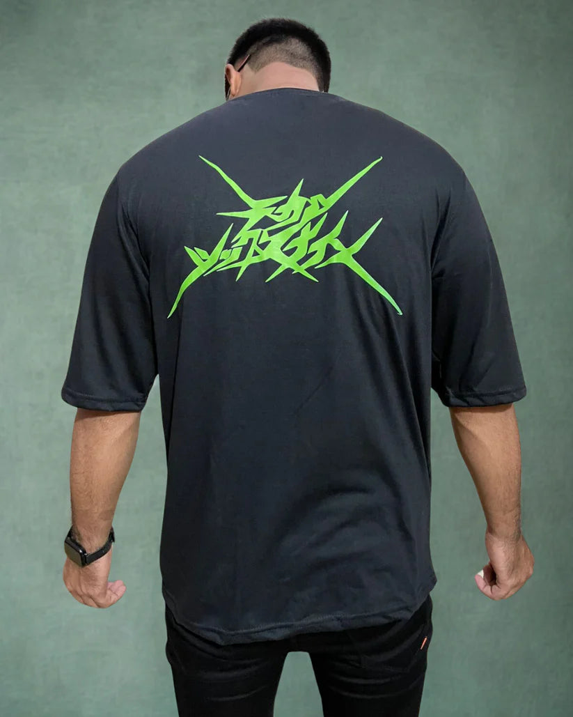 Greenish Printed Tee
