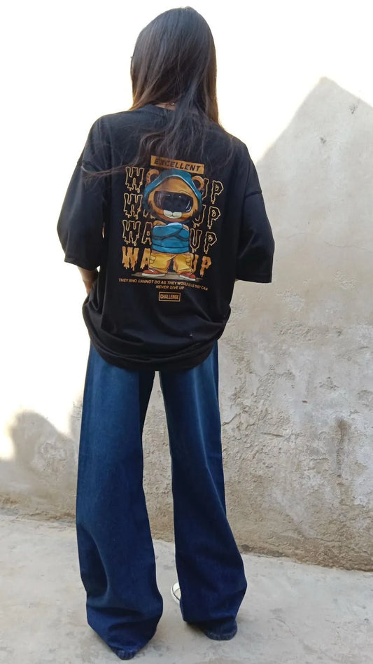 OVERSIZE UNISEX WAKE UP TEE