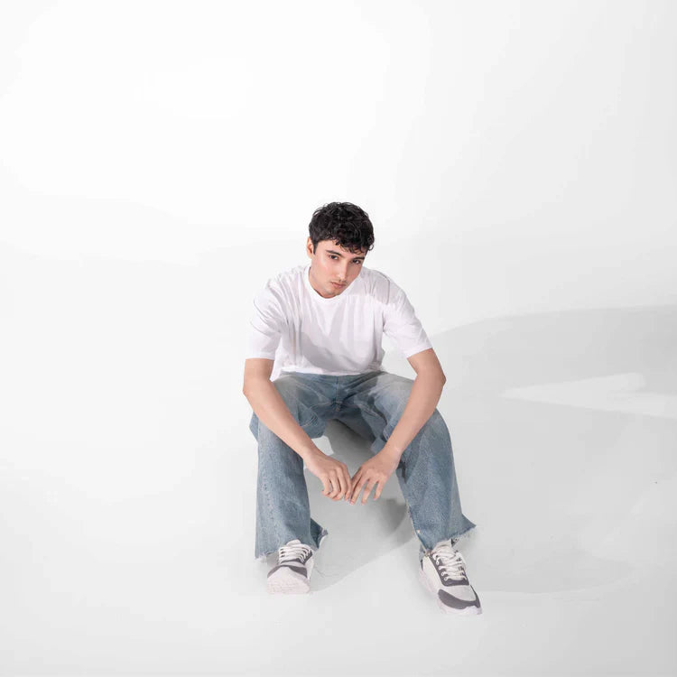 Oversize White Tee