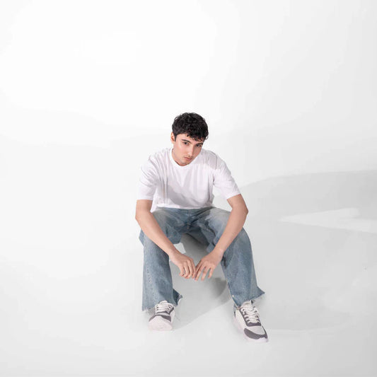 Oversize White Tee