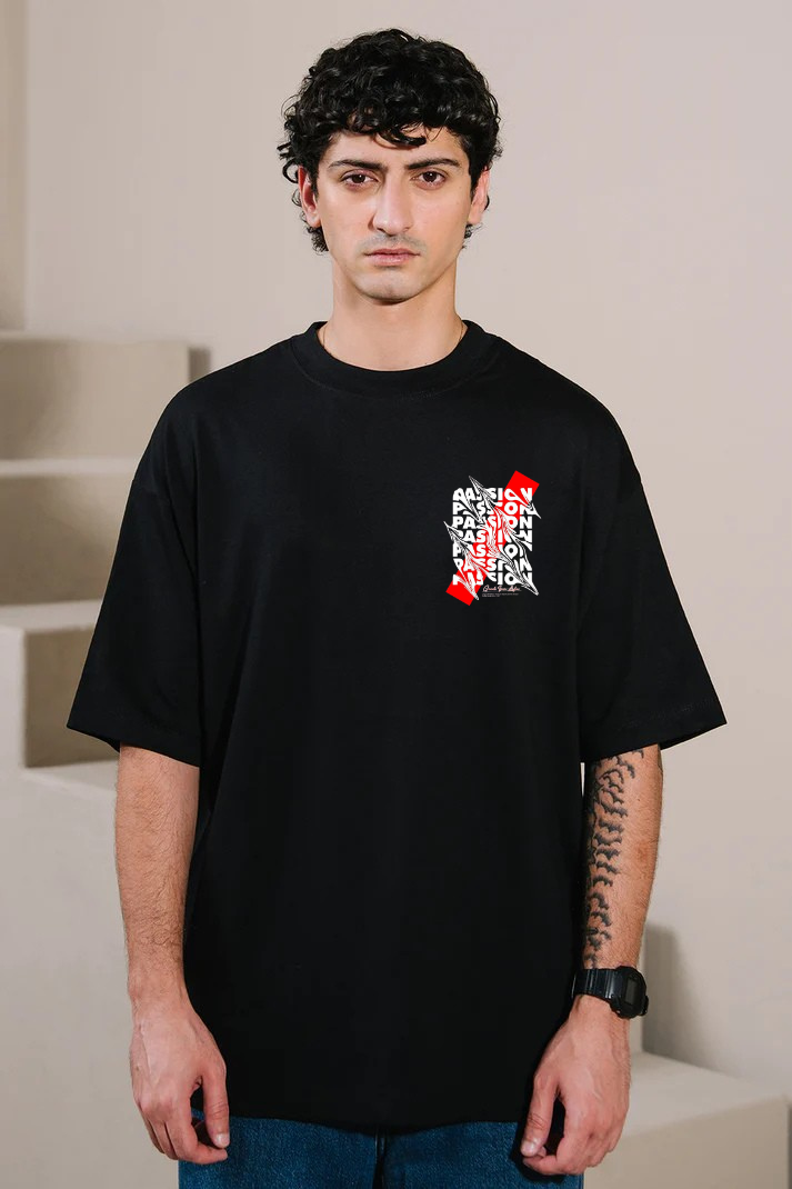 Passion Printed Oversized Tee