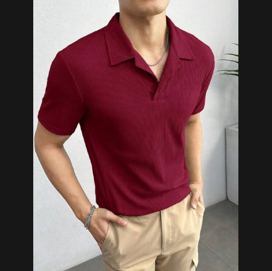 OLD MONEY MAROON POLO
