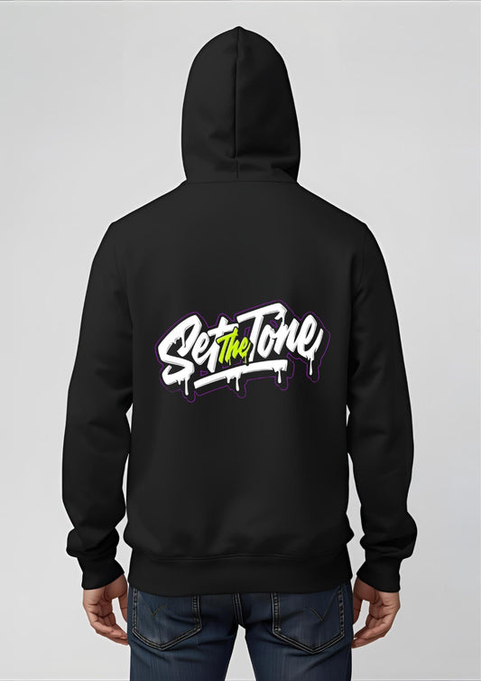 Set The Tone printed Hoodie