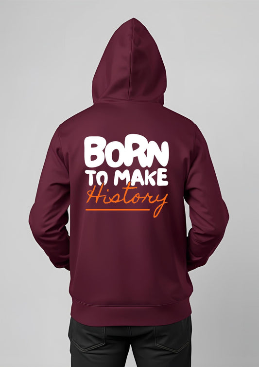 Born To Make printed Hoodie