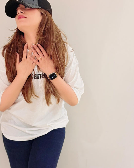 OFF THE WALL OVERSIZED TEE