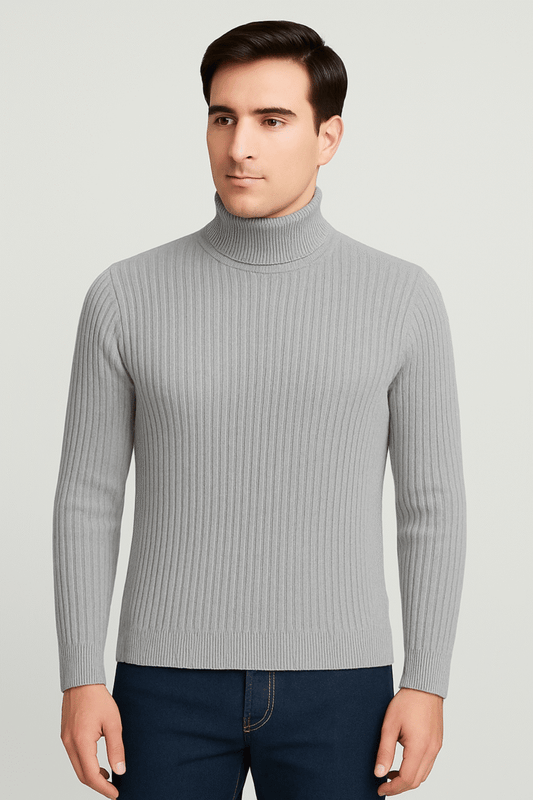 LIGHT GREY  HIGHNECK