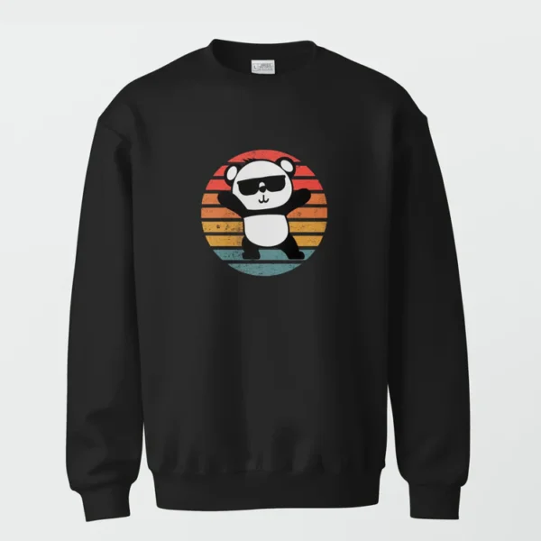 Cool Panda Sweatshirt - Image 2