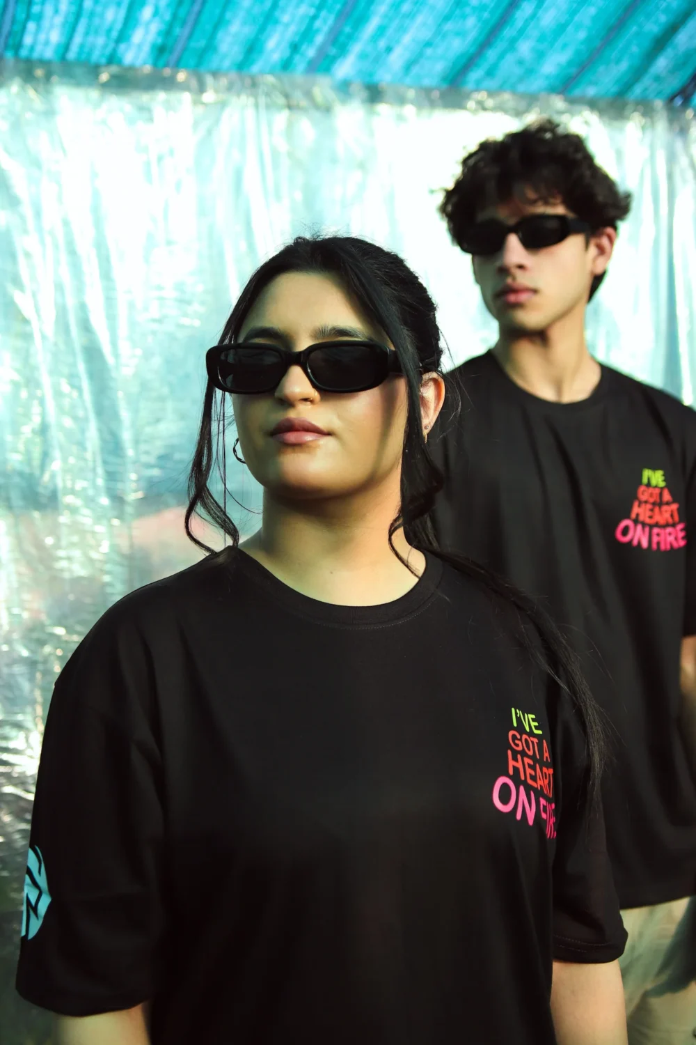 Heart on Fire  Unisex Tee - Image 2