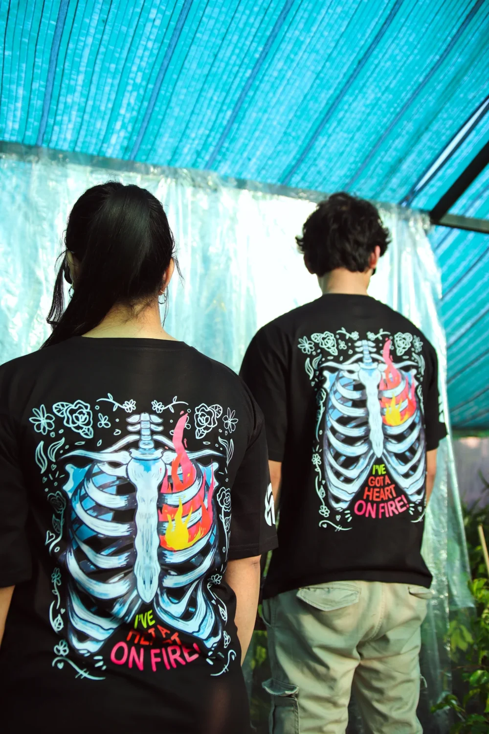 Heart on Fire  Unisex Tee