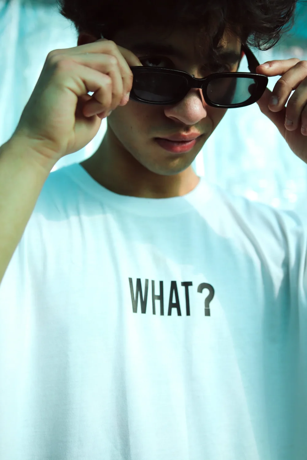 What White Unisex Tee - Image 4