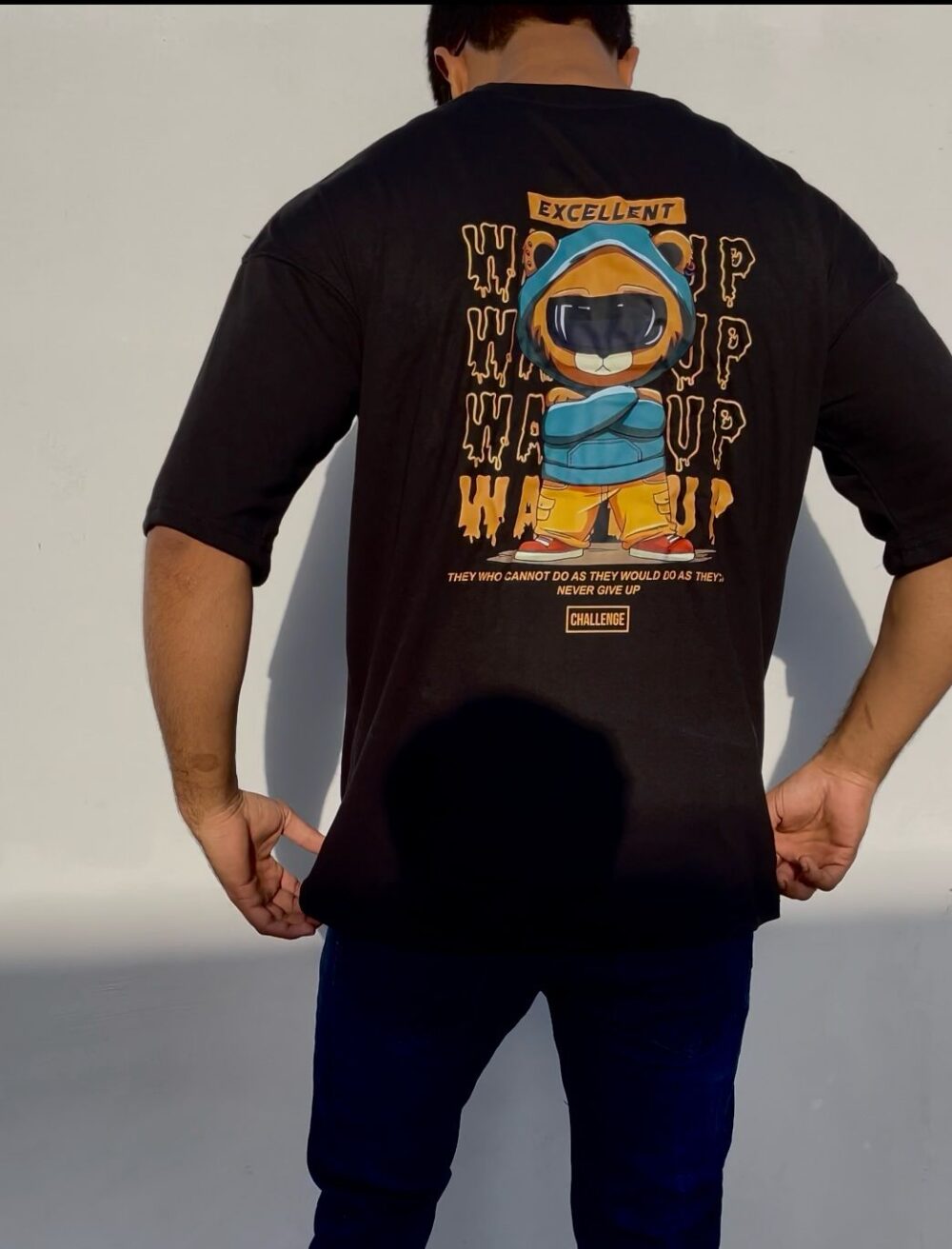 OVERSIZE UNISEX WAKE UP TEE - Image 4