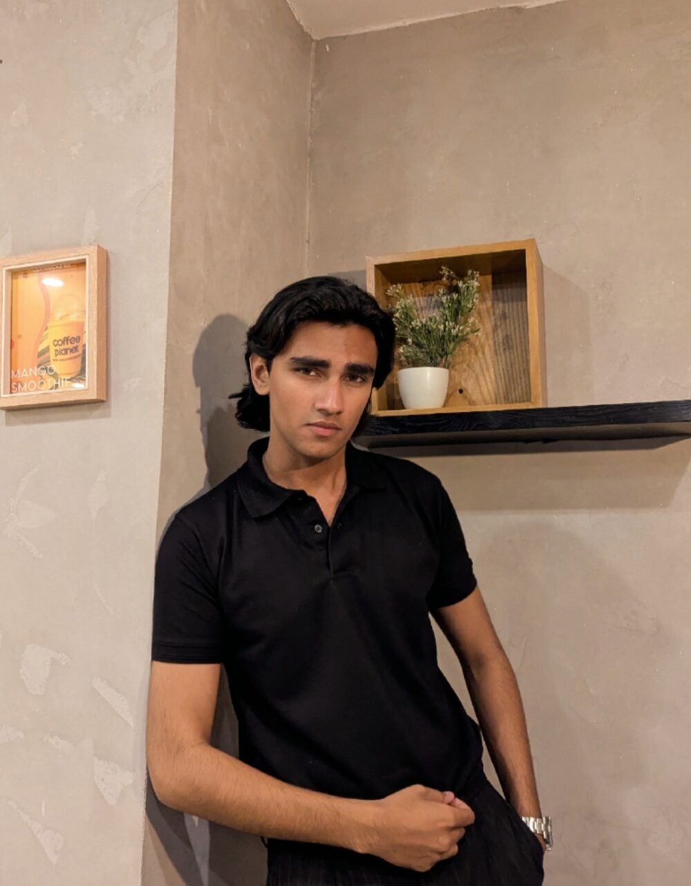 Classic Black Polo Tee