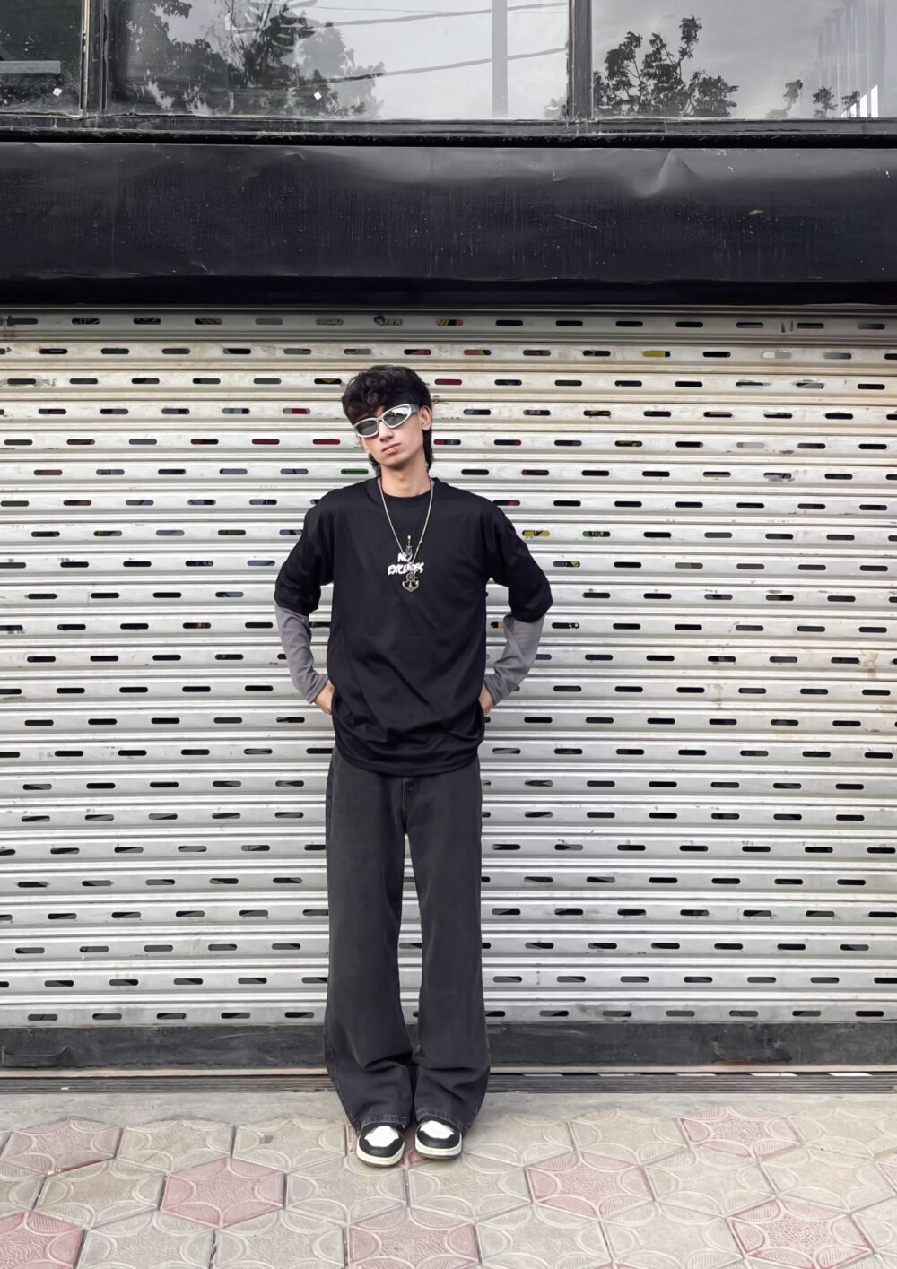 NO EXCUSES oversized Tee - Image 5